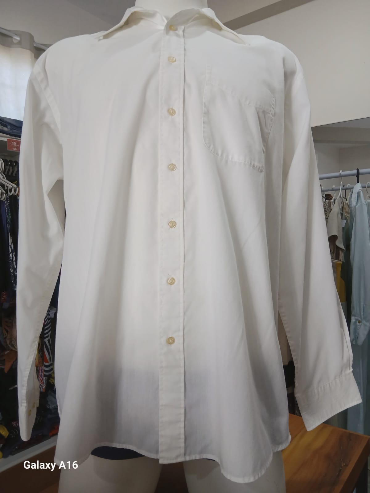 Camisa social branca clássica